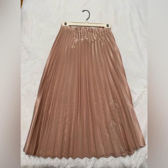 Pleated maxi skirt - Picture 1 of 2